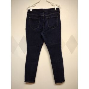 Old Navy mid rise curvy dark wash denim jeans
